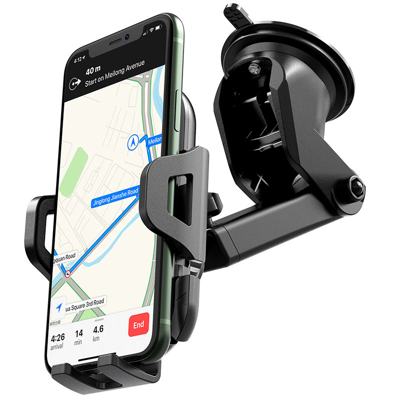Support de téléphone portable de voiture à ventouse collante pour pare-brise de tableau de bord Support de téléphone portable de voiture à ventouse collante pour pare-brise de tableau de bord